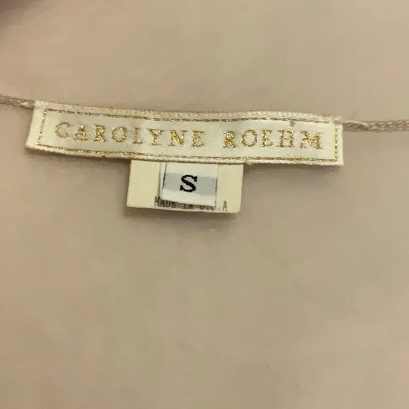 Carolyne Roehm Sheer Silk Cami - Picture 3 of 6